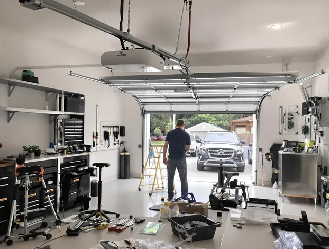 Garage door opener installation by Bexley Garage Door Repair in Bexley